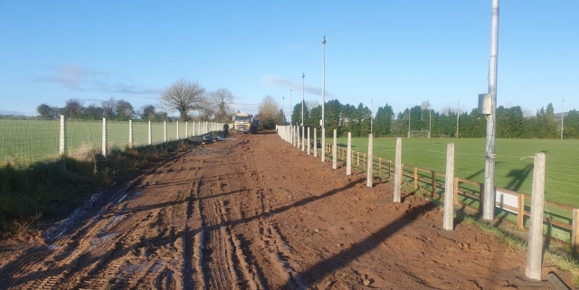 New Fencing & Prep for Footpath New Fencing & Prep for Footpath
